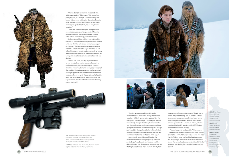 Pages focusing on Solo from his standalone film.